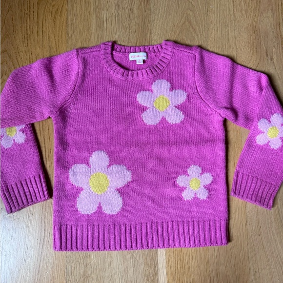 Design History pink flower sweater - Picture 1 of 3